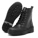 Bota Feminina Coturno Tratorado Blogueira Confortavel PROMOÇÃO PREÇO DE FABRICA