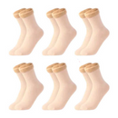Kit Meias Térmicas Femininas FloresGlow – Pés Aquecidos e Conforto Máximo no Inverno