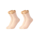 Kit Meias Térmicas Femininas FloresGlow – Pés Aquecidos e Conforto Máximo no Inverno