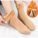 Kit Com 1,2, 3, 4, 5 ou 6 Pares de Meia Térmica Feminina Forrada de Inverno Várias cores