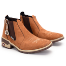 Botina Texana Unissex Country Confortável Resistente e Elegante