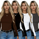 Kit 2 Camisas Térmica Feminina Proteção Uv 50+ Segunda Pele Camiseta Blusa Fria Academia Manga Longa