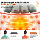 Massegeador de Pescoço 8 Pontos Aquecimento Relaxamento Tensão Ombro Mãos Massagem Alívio