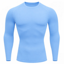 Camisa Térmica Proteção Uv 50+ Segunda Pele Camiseta Blusa Malha Fria Unissex Academia Manga Longa